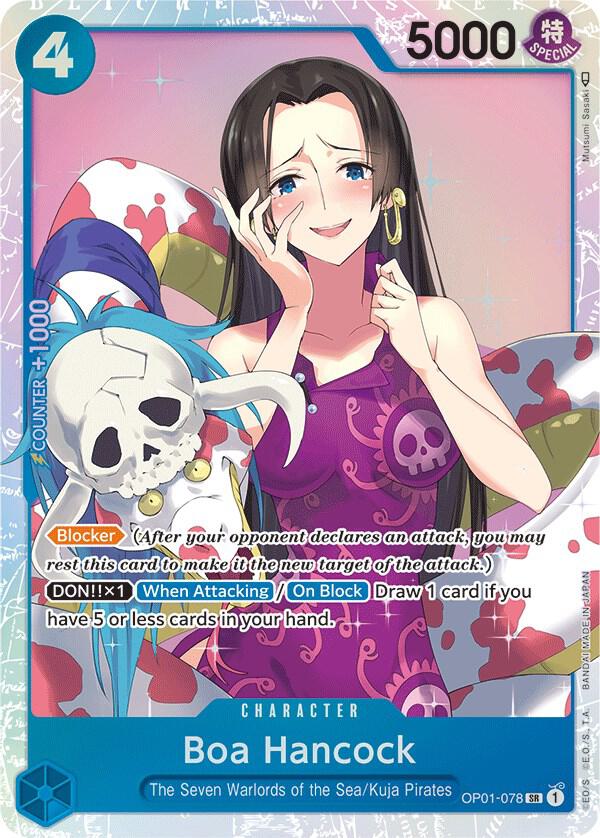 Boa Hancock - Foil (Romance Dawn)(OP01-078)(SR)