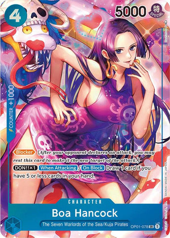Boa Hancock - Parallel - Foil (Romance Dawn)(OP01-078)(SR)