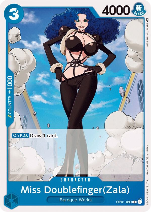 Miss Doublefinger(Zala) (Romance Dawn)(OP01-080)(C)