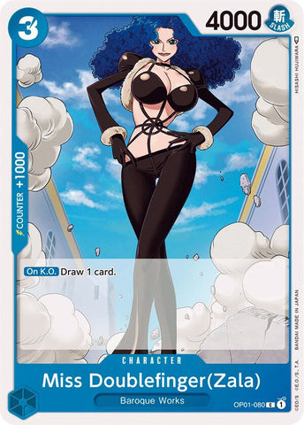 Miss Doublefinger(Zala) (Romance Dawn)(OP01-080)(C)