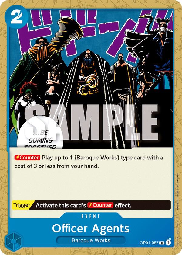 Officer Agents (Romance Dawn)(OP01-087)(C)