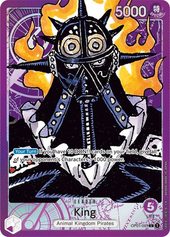 King (091) - Parallel - Foil (Romance Dawn)(OP01-091)(L)