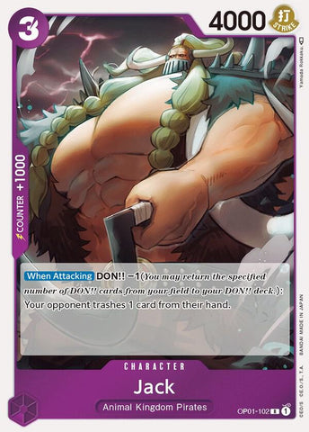 Jack - Foil (Romance Dawn)(OP01-102)(R)