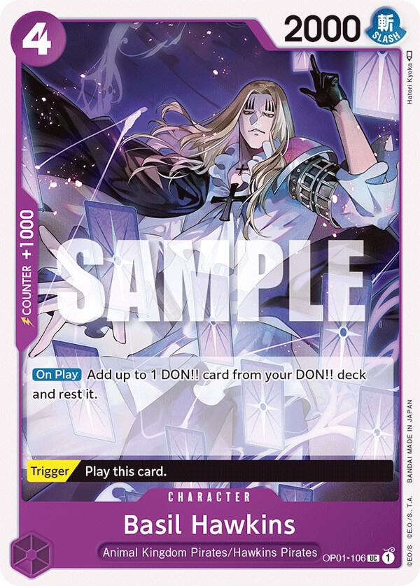 Basil Hawkins (Romance Dawn)(OP01-106)(UC)