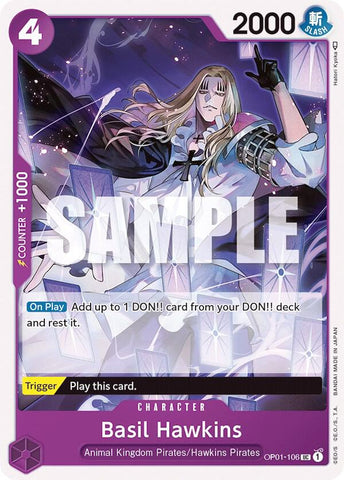 Basil Hawkins (Romance Dawn)(OP01-106)(UC)