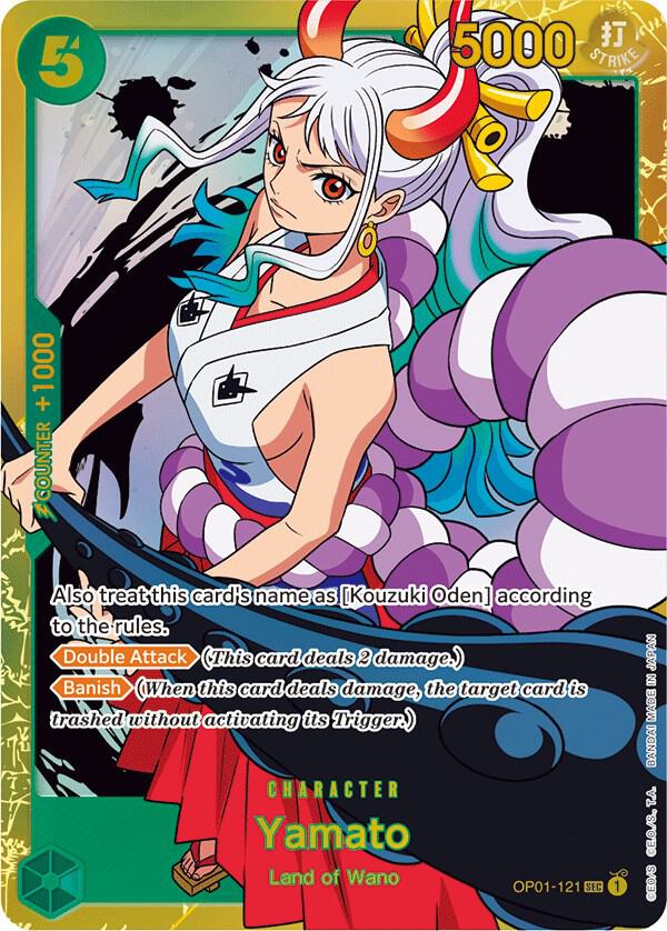 Yamato - Foil (Romance Dawn)(OP01-121)(SEC)