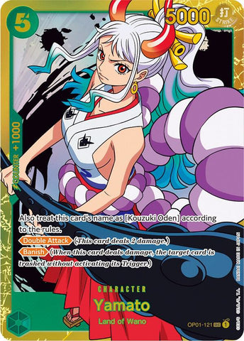 Yamato - Foil (Romance Dawn)(OP01-121)(SEC)