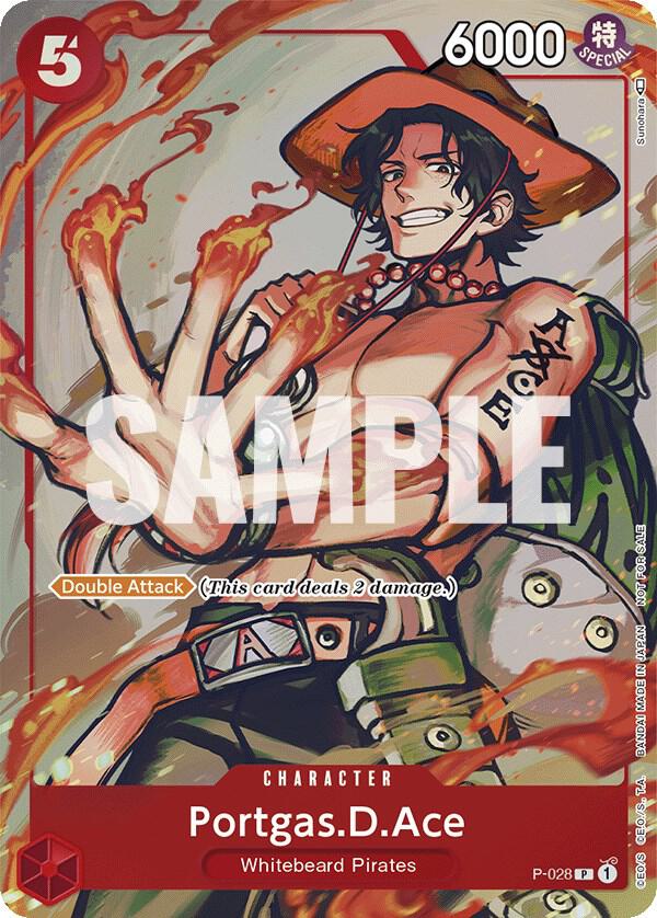 Portgas.D.Ace [Event Pack Vol. 1] [Foil] (One Piece Promotion Cards)(P-028)(PR)