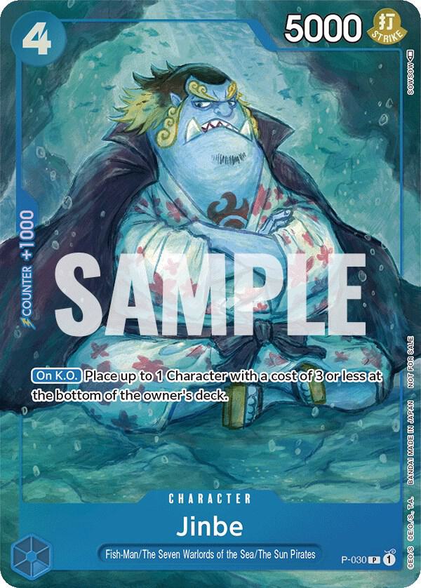 Jinbe [Event Pack Vol. 1] [Foil] (One Piece Promotion Cards)(P-030)(PR)