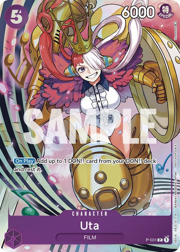 Uta [Event Pack Vol. 1] [Foil] (One Piece Promotion Cards)(P-031)(PR)