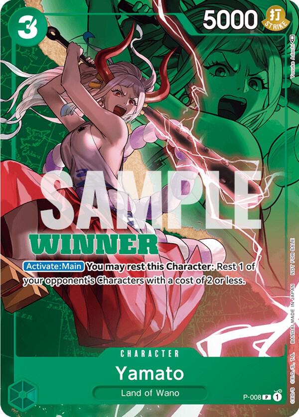 Yamato - P-008 [Winner Pack Vol. 1] (One Piece Promotion Cards)(P-008)(PR)