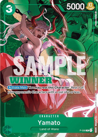Yamato - P-008 [Winner Pack Vol. 1] (One Piece Promotion Cards)(P-008)(PR)