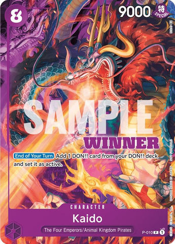Kaido - P-010 [Winner Pack Vol. 1] (One Piece Promotion Cards)(P-010)(PR)