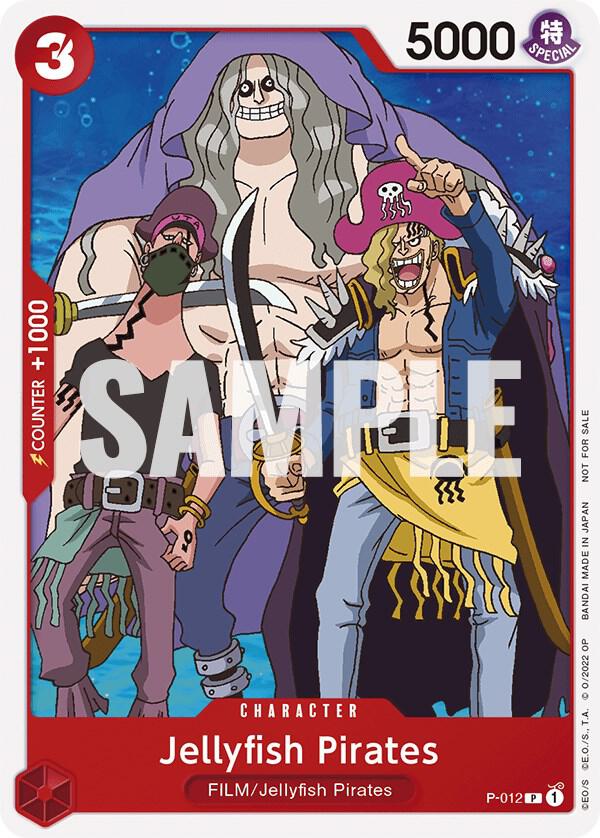 Jellyfish Pirates [One Piece Film Red] (One Piece Promotion Cards)(P-012)(PR)
