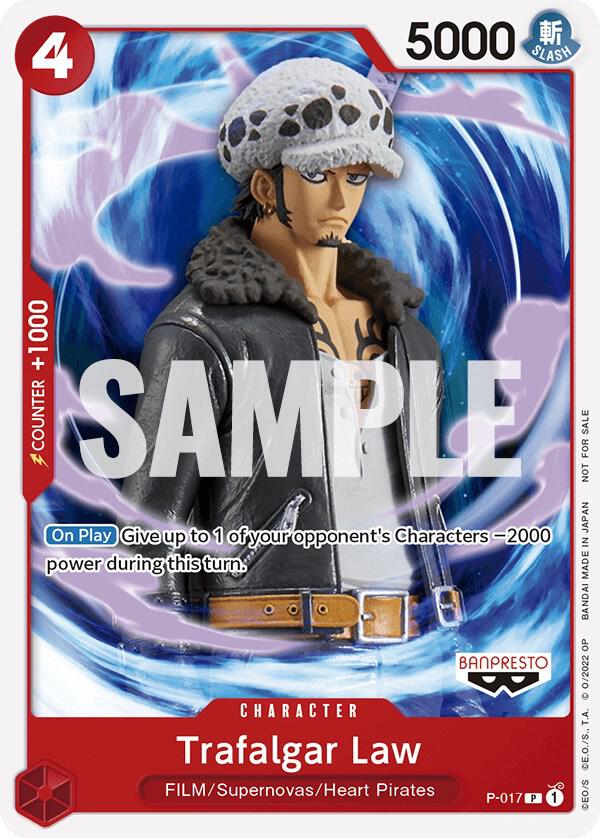 Trafalgar Law [One Piece Film Red] (One Piece Promotion Cards)(P-017)(PR)