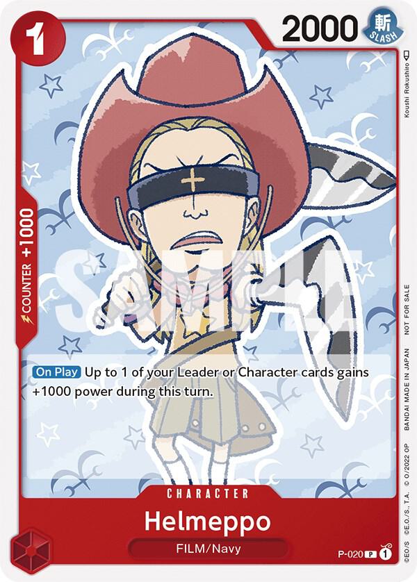 Helmeppo [One Piece Film Red] (One Piece Promotion Cards)(P-020)(PR)