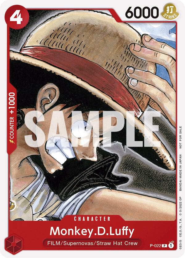 Monkey.D.Luffy [One Piece Film Red] (One Piece Promotion Cards)(P-022)(PR)