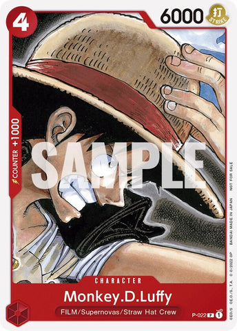 Monkey.D.Luffy [One Piece Film Red] (One Piece Promotion Cards)(P-022)(PR)