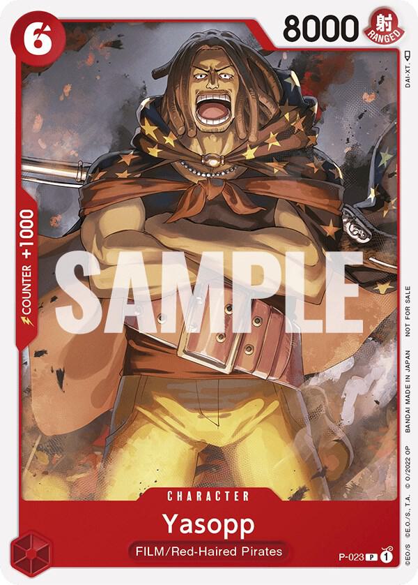 Yasopp [One Piece Film Red] (One Piece Promotion Cards)(P-023)(PR)