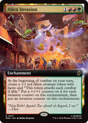 Alien Invasion (Extended Art) [Marvel Super Heroes]