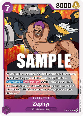 Zephyr (Starter Deck 5: Film Edition)(ST05-010)(C)
