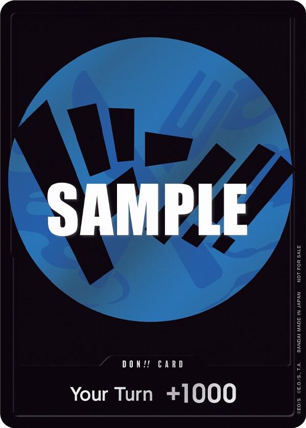 DON!! Card [Blue] [Foil] (One Piece Promotion Cards)(PR)