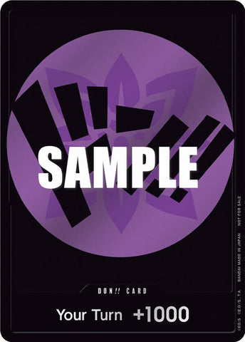 DON!! Card [Purple] [Foil] (One Piece Promotion Cards)(PR)