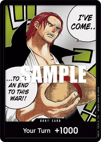 DON!! Card - Manga - Foil (Paramount War)()(DON!!)