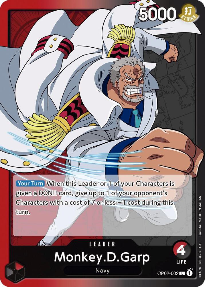 Monkey.D.Garp (002) (Paramount War)(OP02-002)(L)