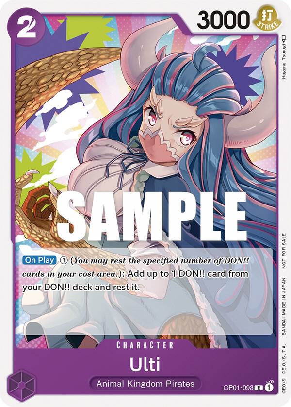 Ulti [Promotion Pack 2023] (One Piece Promotion Cards)(OP01-093)(PR)
