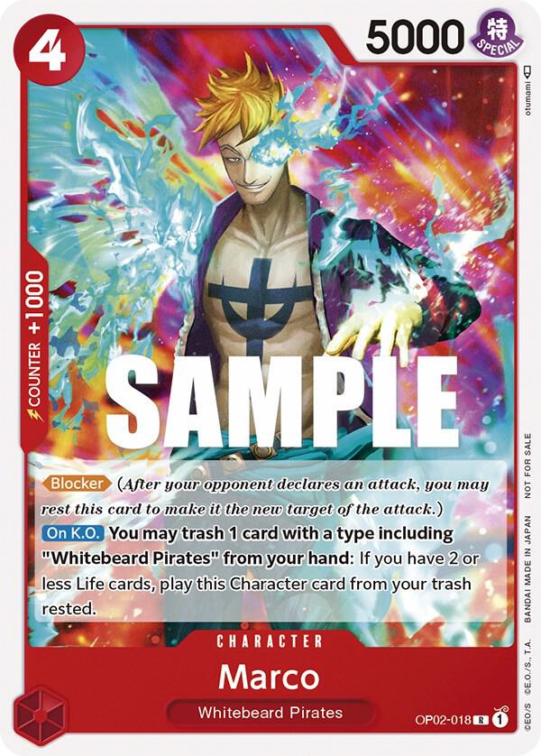 Marco [Promotion Pack 2023] (One Piece Promotion Cards)(OP02-018)(PR)