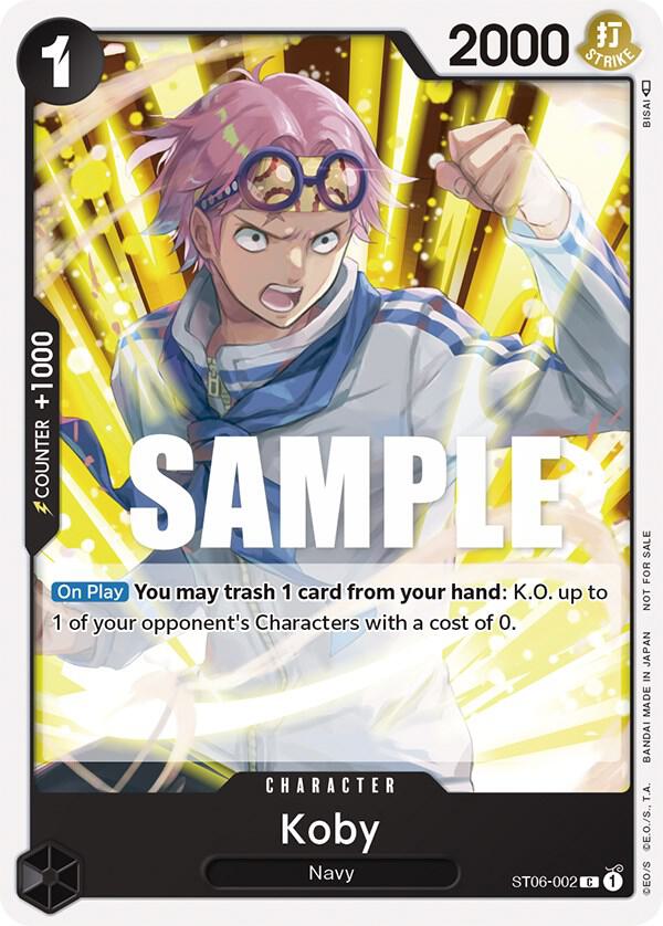 Koby [Promotion Pack 2023] (One Piece Promotion Cards)(ST06-002)(PR)