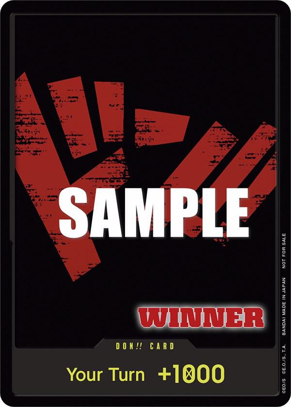 DON!! Card [Tournament Pack Vol. 2] [Winner] (One Piece Promotion Cards)(PR)