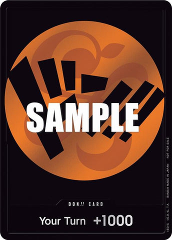 DON!! Card [Orange] [Foil] (One Piece Promotion Cards)(PR)