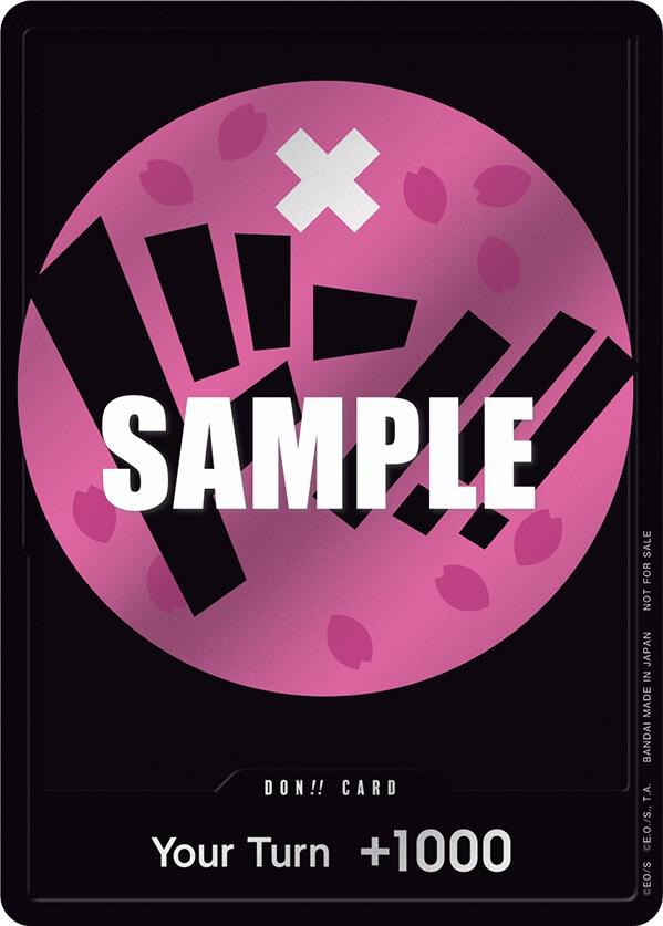 DON!! Card [Pink] [Foil] (One Piece Promotion Cards)(PR)