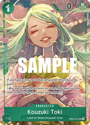 Kouzuki Toki - Box Topper - Foil (Paramount War)(OP02-031)(UC)