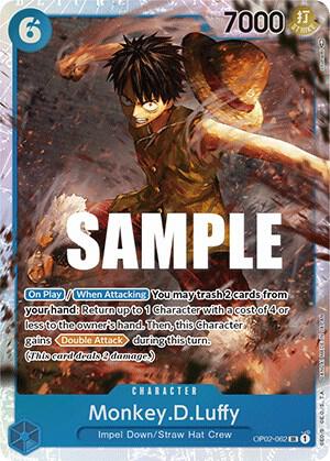 Monkey.D.Luffy (062) - Foil (Paramount War)(OP02-062)(SR)