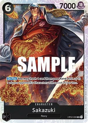 Sakazuki - Foil (Paramount War)(OP02-099)(SR)