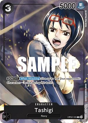 Tashigi - Box Topper - Foil (Paramount War)(OP02-105)(C)