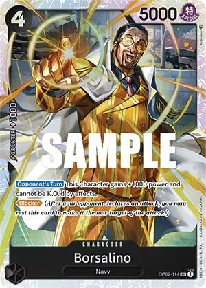 Borsalino - Foil (Paramount War)(OP02-114)(SR)