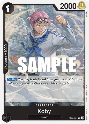 Koby (Starter Deck 6: Absolute Justice)(ST06-002)(C)