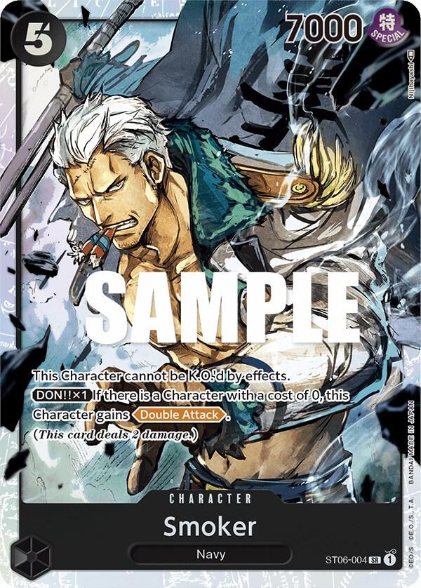 Smoker - Foil (Starter Deck 6: Absolute Justice)(ST06-004)(SR)