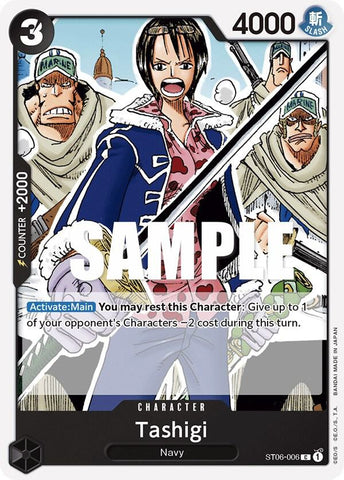 Tashigi (Starter Deck 6: Absolute Justice)(ST06-006)(C)