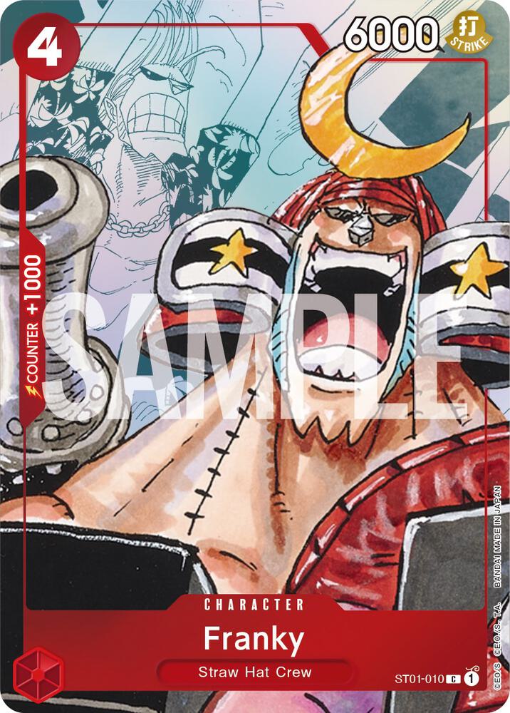 Franky - ST01-010 [Alternate Art] [Foil] (One Piece Promotion Cards)(ST01-010)(PR)