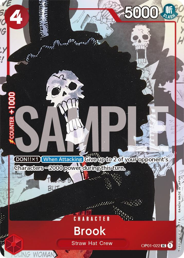Brook - OP01-022 [Alternate Art] [Foil] (One Piece Promotion Cards)(OP01-022)(PR)