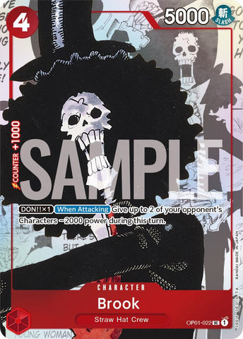 Brook - OP01-022 [Alternate Art] [Foil] (One Piece Promotion Cards)(OP01-022)(PR)