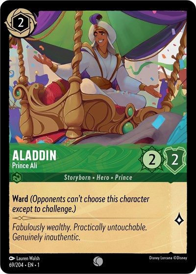 Aladdin - Prince Ali - Cold Foil (The First Chapter)(1-069/204)(C)
