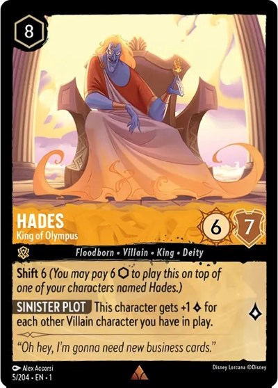Hades - King of Olympus (The First Chapter)(1-005/204)(R)