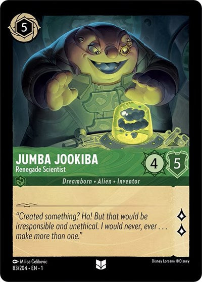 Jumba Jookiba - Renegade Scientist - Cold Foil (The First Chapter)(1-083/204)(U)