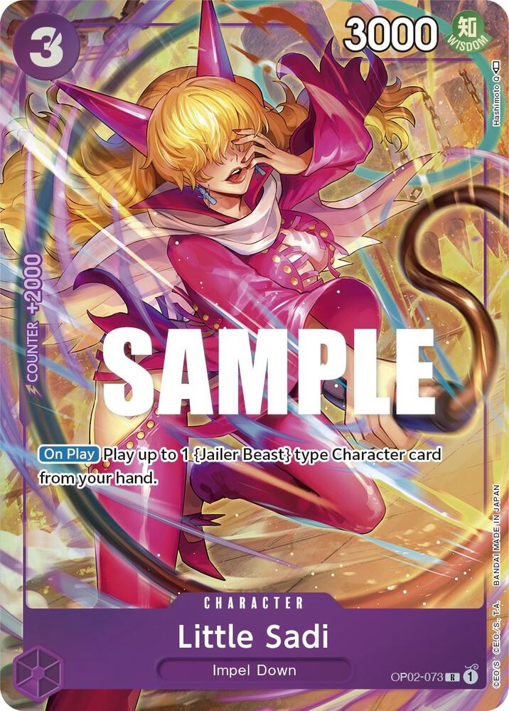 Little Sadi - Alternate Art - Foil (Paramount War)(OP02-073)(R)
